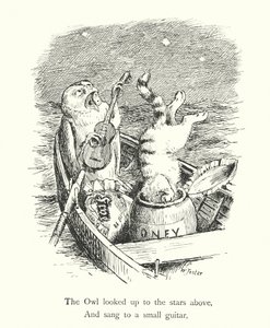 Il gufo e il gatto (incisione)