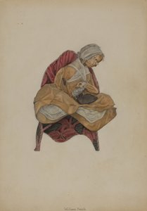 Bambola con testa di noce #2, 1935-1942