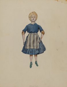 Bambola di peltro, c. 1937