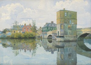Il ponte a St Ives, 1903 da William Fraser Garden