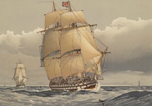 Nave di linea da 74 cannoni, circa 1794