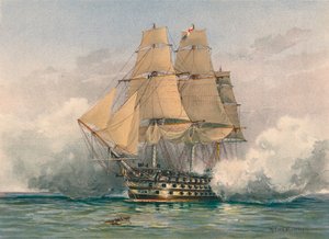 La Vittoria, varata nel 1765, fine XIX-inizio XX secolo da William Frederick Mitchell