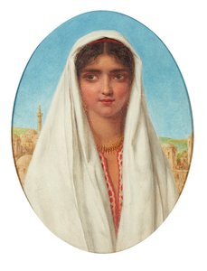 Ritratto di una ragazza araba
