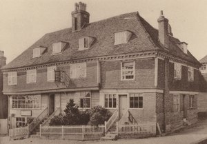 Casa della chiesa, Goudhurst, Kent da William Galsworthy Davie