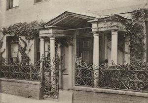 Porta, Portico Arcato a Wimborne, Dorset da William Galsworthy Davie