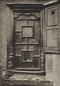 Portale, Looe Street, Plymouth (foto in bianco e nero)