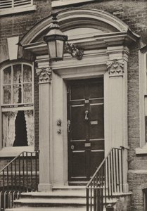 Portale, Southgate Street, Winchester (foto in bianco e nero) da William Galsworthy Davie
