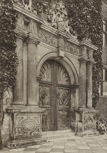 Porta, La porta nord, Hatfield House, Herts