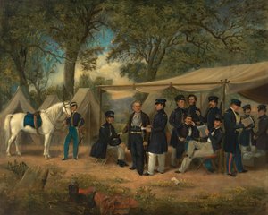Zachary Taylor a Walnut Springs, 1847 da William Garl Browne