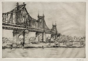 Ponte di Queensboro, New York da William George Reindel