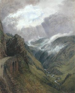Sulla Vecchia Strada di Ruskin tra Morez e Les Rousses, Jura