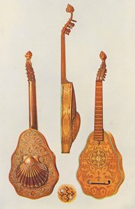 Strumenti musicali: Liuto della regina Elisabetta da William Gibb