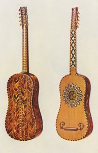 Strumenti musicali: La chitarra di Rizzio da William Gibb