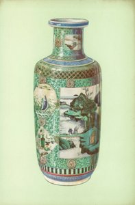 Vaso, famille verte, cinese, periodo di K