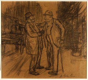New York, East Side da William Glackens