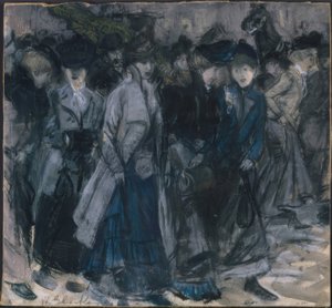 Ragazze del negozio da William Glackens