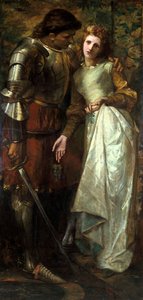 Ofelia e Laerte o Ofelia Qui è il Rosmarino, 1879 da William Gorman Wills