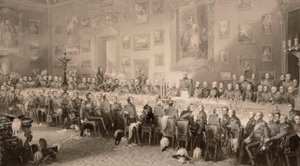 Il banchetto di Waterloo ad Aspley House, 18 giugno 1836 da William Greatbach