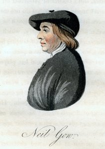 Neil Gow, violinista scozzese, 1800 da William Green