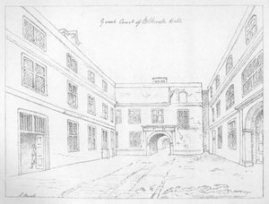 Grande Corte di Blackwell Hall, Città di Londra da William Griggs