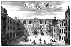 Prospetto della Guildhall, Città di Londra da William Griggs