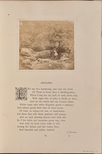 [Un ragazzo con una canna da pesca e una nassa, Inghilterra]. da William Grundy