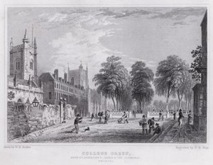 College Green, con la Chiesa di Sant