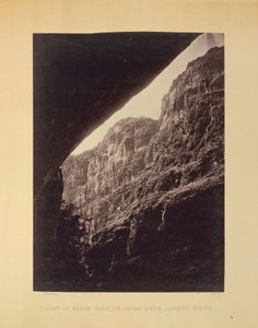 Cañon di Kanab Wash, Fiume Colorado, Guardando a Sud