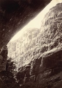 Cañon di Kanab Wash, guardando a sud, 1872 da William H. Bell