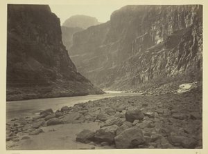 Fiume Colorado, foce del Kanab Wash, sguardo verso ovest