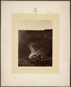 Grand Cañon del fiume Colorado, foce del Kanab Wash, sguardo verso ovest