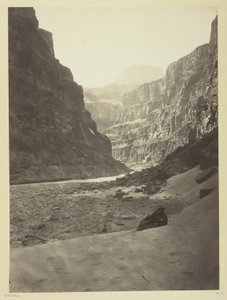 Grand Cañon del fiume Colorado, foce del Kanab Wash, sguardo verso ovest