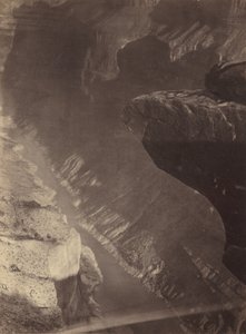 Guardando a sud nel Grand Canyon, fiume Colorado, Sheavwitz Crossing