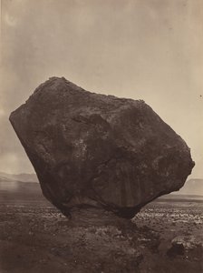 Roccia appollaiata, Rocker Creek, Arizona, 1872