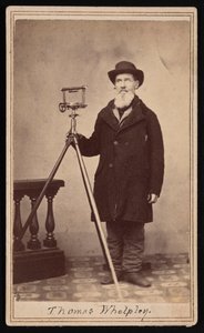 Ritratto di Thomas Whelpley 1797-1881, circa 1860 da William H Bowlsby