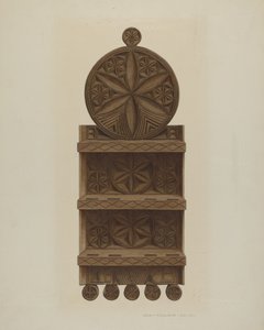 Portacucchiai tedesco della Pennsylvania, c. 1942 da William H Edwards
