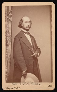 Ritratto di LaFayette Sabine Foster, tra il 1871 e il 1880 da William H Jennings