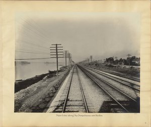 Linea principale lungo il Susquehanna vicino a Steelton da William H. Rau