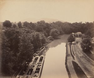 Canale Morris dal ponte di Green da William H. Rau
