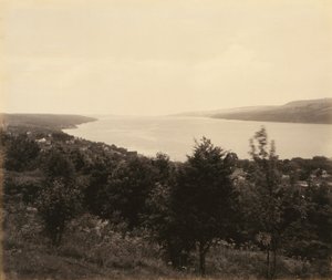 Seneca Lake e Watkins Glen, per la Lehigh Valley Railroad da William H. Rau