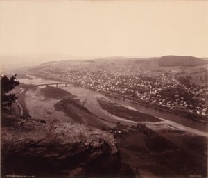 Towanda da Table Rock, per la Lehigh Valley Railroad