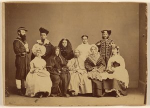 Immagine in maschera 18 febbraio 1868 - Friendship Hall Phila. da William H. Rhoades