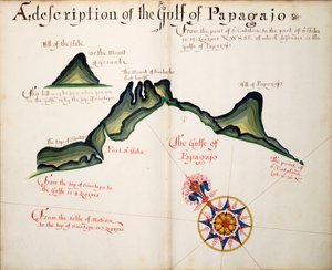 Descrizione del Golfo di Papagajo da William Hack
