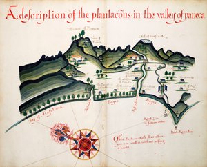 Descrizione delle piantagioni nella Valle di Paneca