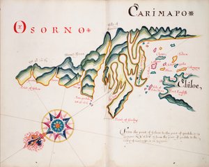 Osorno e Carimapo, costa pacifica sudamericana