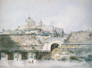 Veduta della città di Smolensk da William Hadfield