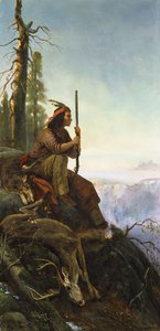 Il fuoco di segnalazione, 1880 da William Hahn