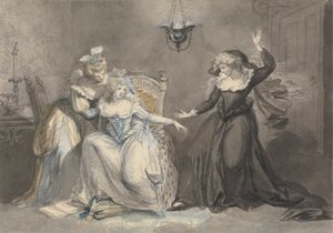 Scena Drammatica con Tre Donne in un Interno da William Hamilton