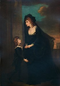 Mrs. Siddons e Suo Figlio nella Tragedia di Isabella da William Hamilton