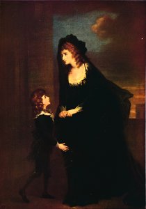 Mrs. Siddons e suo figlio nella tragedia di Isabella, 1784